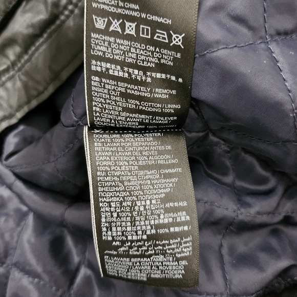 Superdry Premium Rotor Jacket Men 2XL Black Biker Motorcycle Razer Quilted Lined - Picture 10 of 12